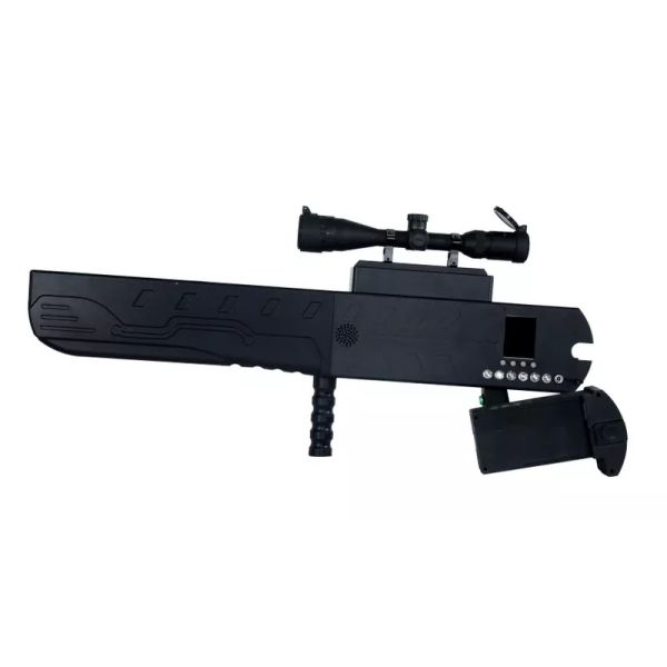 High Power 2KM Range 8 Band Drone Signal Jammer with 15dBi Gain Antenna Anti