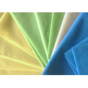 Fire Retardant Spunlace Nonwoven Fabrics / Polyester Viscose Fabric For Wet