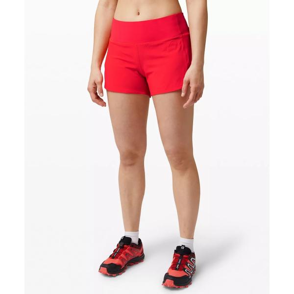 Women'S Work Out Shorts Zipper Phone And Key Pocket On Back Waist Band