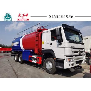 China SINOTRUK HOWO LHD 26000L 6x4 Fuel Tanker Truck on sale