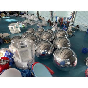 Newest hanging inflatable mirror ball mirror balloon giant mirror sphere sealed