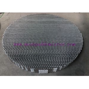 350Y SS316L Metal Sheet 3000mm Diameter Structured Packing