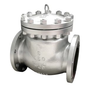 Cheap Swing Flanged Ends Gr.WCB Check Valve 6&quot; CL150 for sale