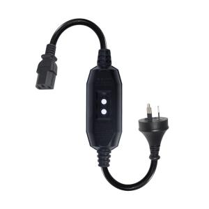 Cheap AU 3P to C13 Power Cord RCD Safety Plug for Computers Data Centers with AU Standard Certification for sale