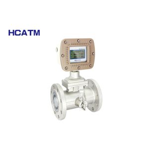 Cheap Quick Response Turbine Flow Meter With Intelligent Display Header for sale