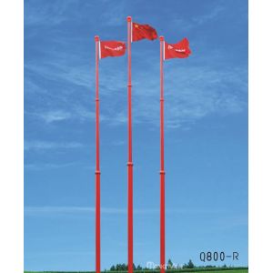 Cheap Aluminum Flag Pole With Remote Control for sale