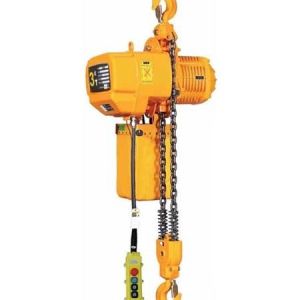 Remote Control Workshop 2t 3t Electric Chain Hoist 2.8 - 8.8m/Min