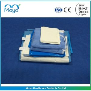 Best Price Surgical Disposable Sterile Laparotomy Drape Pack with CE ISO FDA