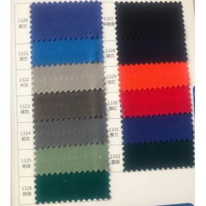 70*42Density 260GSM Plain Dyed Cotton Fabrics