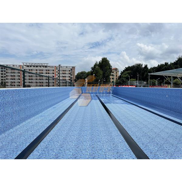 Quality Modular Overground Swimming Pool Zn-Al-Mg Steel Structural Racing Swimming Pool wholesale