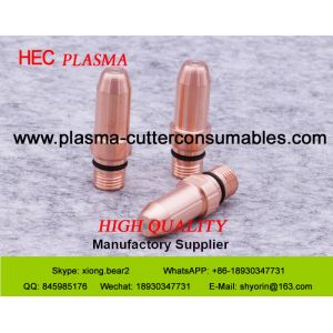 Cheap OCP-150 Plasma Torch Body Electrode 0409-1204, 0409-2184, 0409-2185, Plasma Swirl Ring for sale