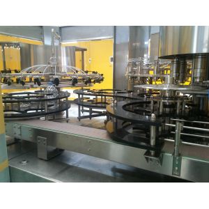 PLC Bottled 5L 3000BPH Washing Filling And Capping Machine