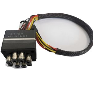 Forced Air Cooled 8 Blocks Ejector Valve For Color Sorter Use