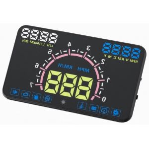 Ouchuangbo 5.8 inch hud head up diplay with OBD2 Interface Plug & Play ES350
