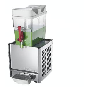 One Tank Refrigeration Drink Juice Dispenser With Pump Spraying System