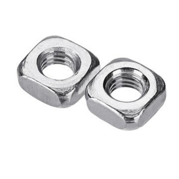 Square Nut Stainless Steel A286 A2 A4 SS304 SS316 SUS304 SUS316 Plain Polished