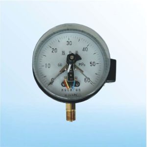 Pressure Gauge with Electric Contacts