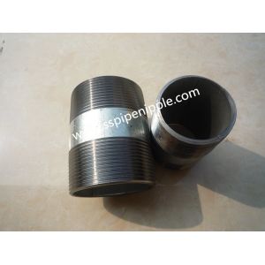 China BS1387 Carbon Steel Pipe Nipples Natural  Gas Water Industries Use on sale