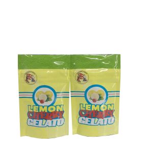 China biodegradable smell proof Lemon Cherry Gelato plastic packaging bag on sale