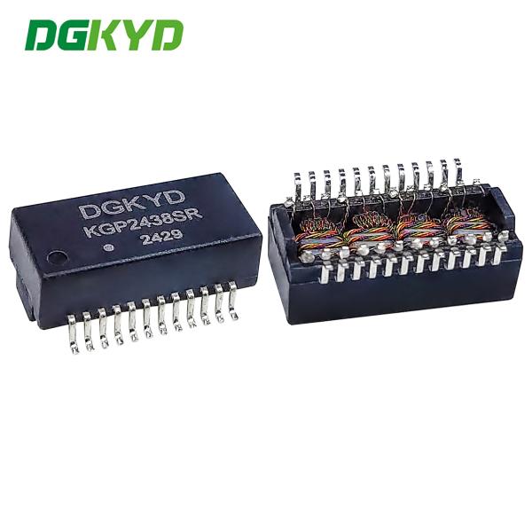 Quality KGP2438SR 1000M Base-T Network Transformer Ethernet Isolation Filter Ethernet Transformer SMD wholesale