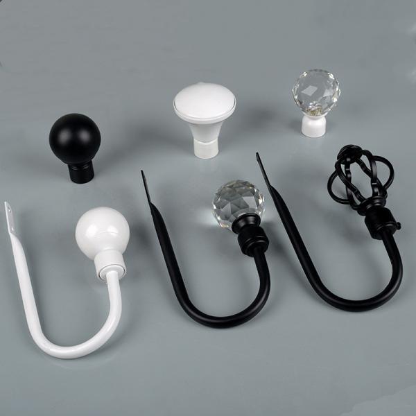Quality Curtain Tieback Hooks U Style Metal Tie Backs For Voiles Curtain Holdback 2 Pack wholesale