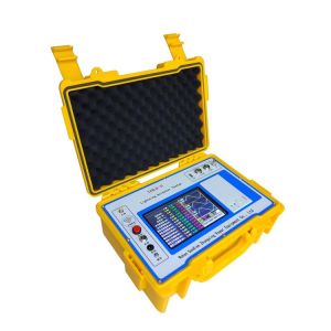 Three Phase Zinc Oxide Arrester Tester With LCD Touch Screen