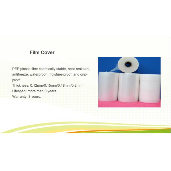 Commercial Multi Span Greenhouse Plastic Film Greenhouse For Vegetable Growing