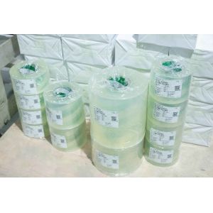 Scratch Resistant Clear BOPP Film , Glossy Adhesive Paper 36u Paper Thickness