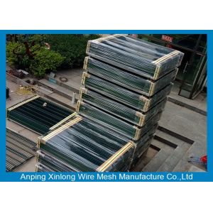 Dark Green Welded Wire Mesh Fence Powders Sprayed Coating 2000*1800mm