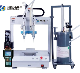 Full Automatic Double Head Silica Gel Dispensing Robot Dispenser For SMT Production Line