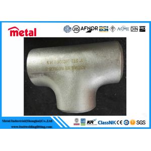 Nickel Alloy Pipe Butt Welding Tee Incoloy 800HT UNS N08811 ASME B16.9