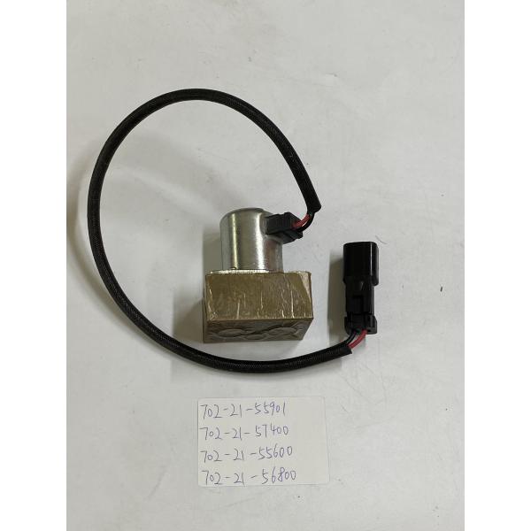 702-21-55901 Hydraulic Pump Solenoid Valve for Komatsu PC200-7 PC220-7 PC200-8 PC220-8 Excavator