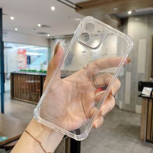 IPhone Transparent Clear Acrylic Phone Case Scratch Resistant Customized