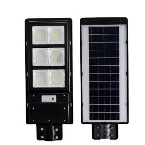 High Strength Solar LED Street Lights High Solar Conversion Efficiency CE