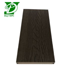 Modern Style European Solid Wood Plastic Composite Decking 140x23mm