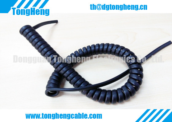 Quality Signal Transmission Camera Robotics Spiral Cable wholesale