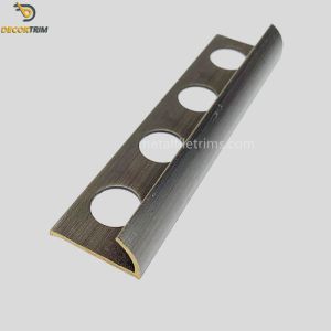 China Mill Finish Brass Tile Trim For Ceramic Edging Protection 2500mm Length on sale
