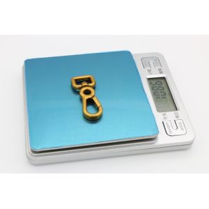 Factory supply bag hardware 13 mm zinc alloy OEB color metal snap buckle hooks