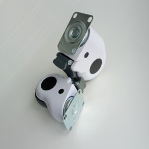 Wheel Diameter 5 Inches TPR Wheel Model Medical Caster Wheels With Brake