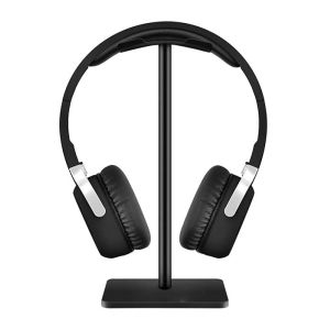 Anti Scratch Desk Gaming Headphone Stand 23cm Aluminum Base
