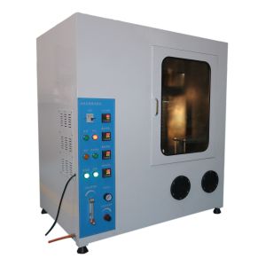 Horizontal / Vertical Burning Test Chamber Spray Tank , 180×560mm Specimen
