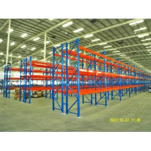 Industrial Double - Deep Pallet Racking Systems For Distribution Centers