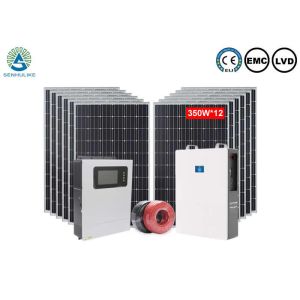 Home 8KW Off Grid Solar Panel Kits With 10KWH Lithium Battery