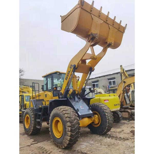 SDLG LG956L Hydraulic Second Hand Wheel Loaders With CAT Engine 3m3 Bucket
