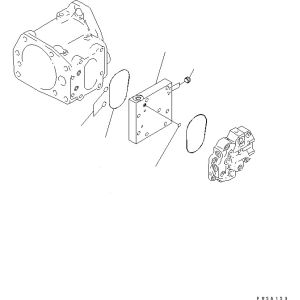 708-1L-00340 708-1L-01340 708-1L-04010 For Komatsu bulldozer D275A-5D Hydraulic