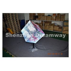 Special Cube hd Indoor Full Color led display advertising PH2.5 480 by 480 mm
