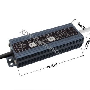Ultra Thin IP67 Waterproof LED Driver 24V 30W For LED Module Light Box