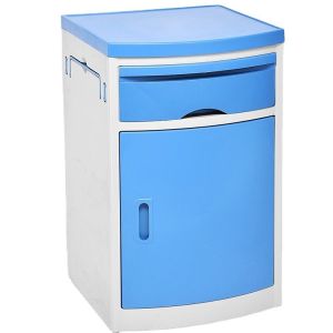 Medical ABS Thickened Plastic Hospital Bedside Cabinet in Customized Color for