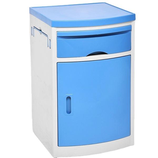 Medical ABS Thickened Plastic Hospital Bedside Cabinet in Customized Color for