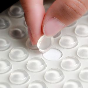Self Adhesive Transparent Silicone Rubber Custom Foot Pad